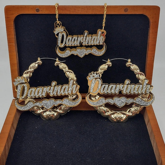 Women name earrings
