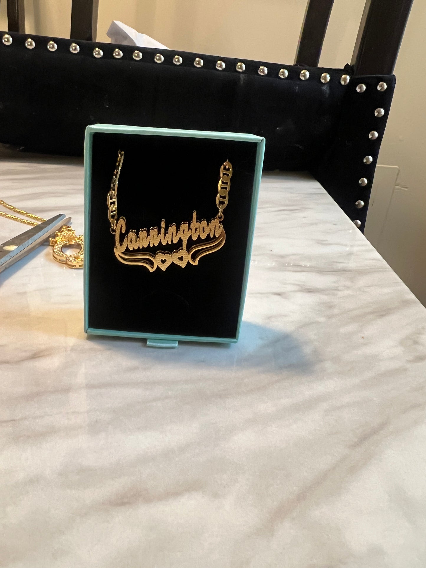 Gold Heart Necklace