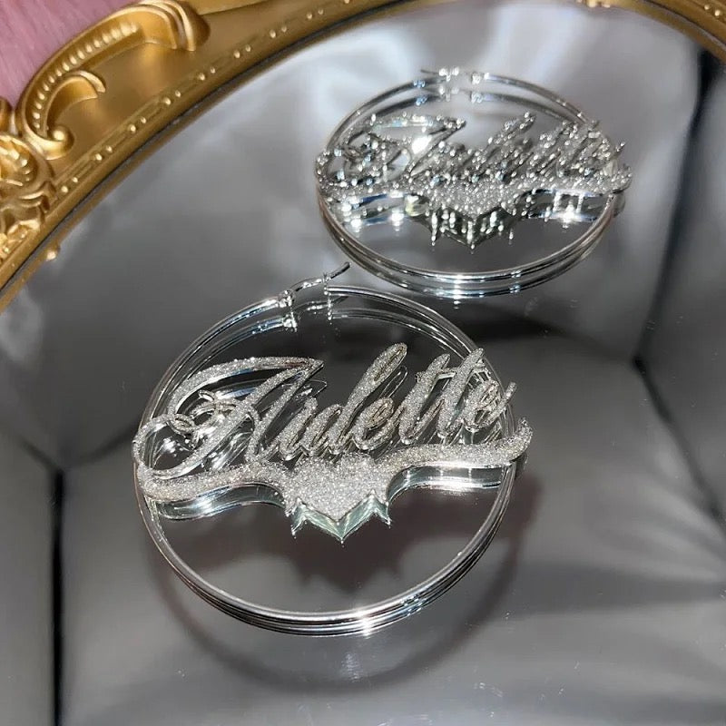 Women name earrings