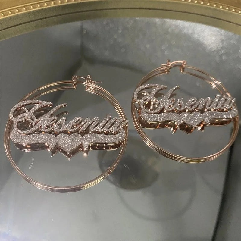 Women name earrings