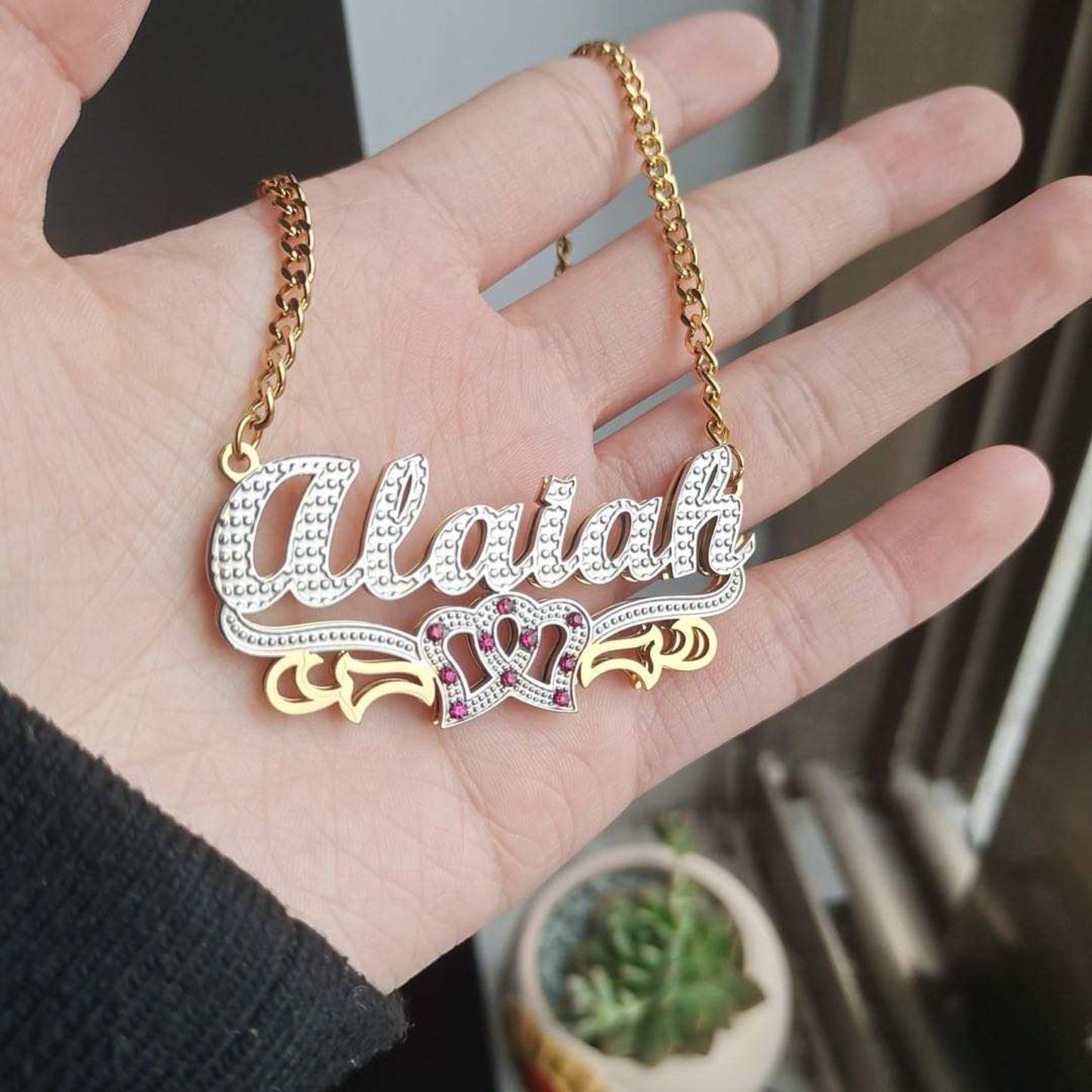 Gold Heart Necklace