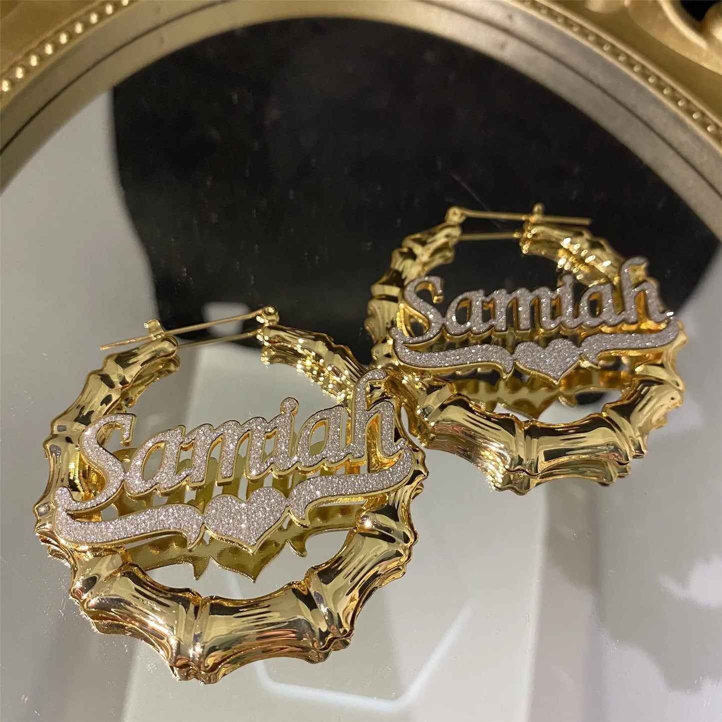 Women name earrings