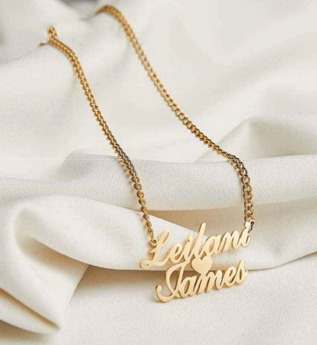 Gold Heart Necklace