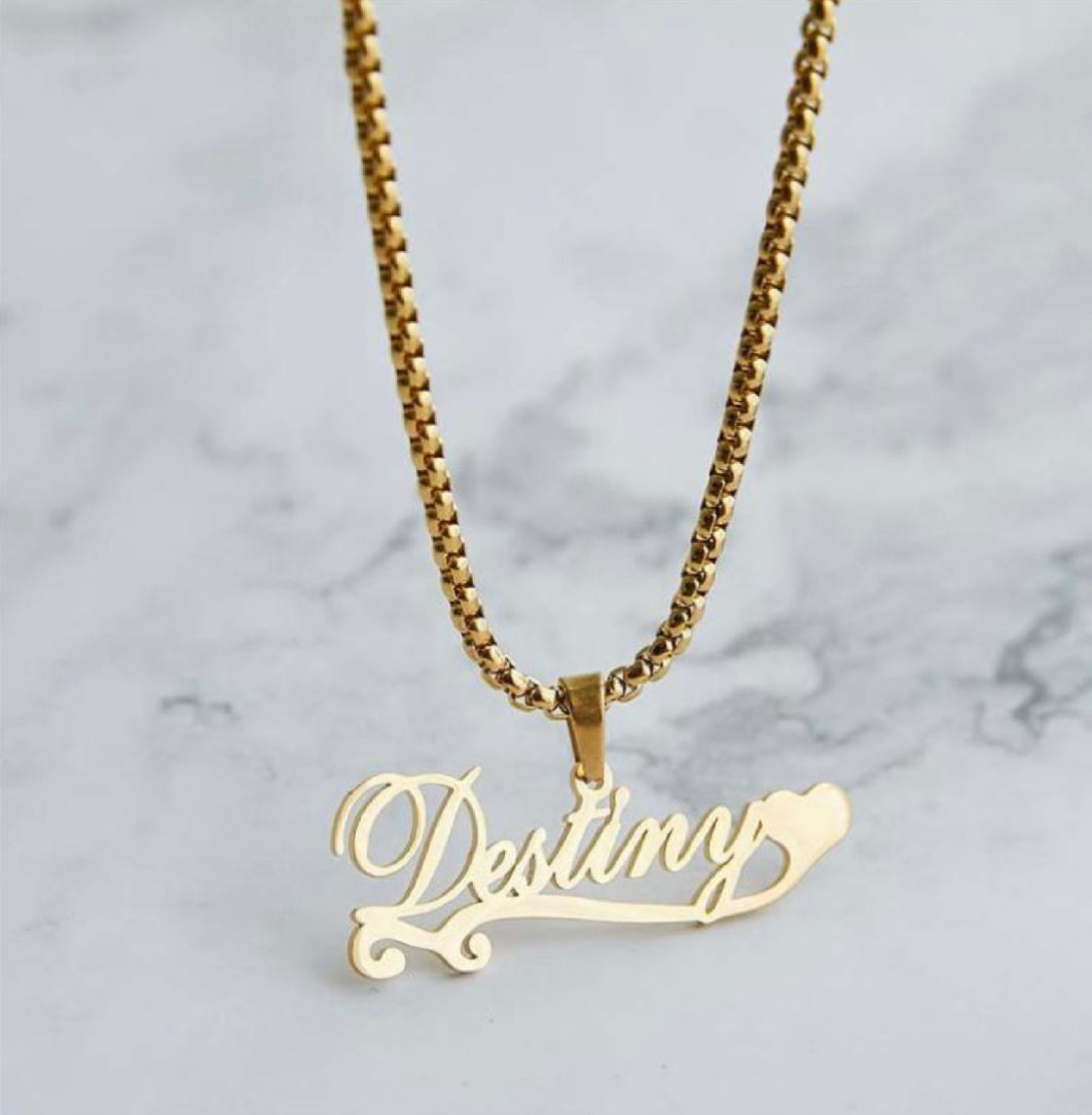 Gold Heart Necklace