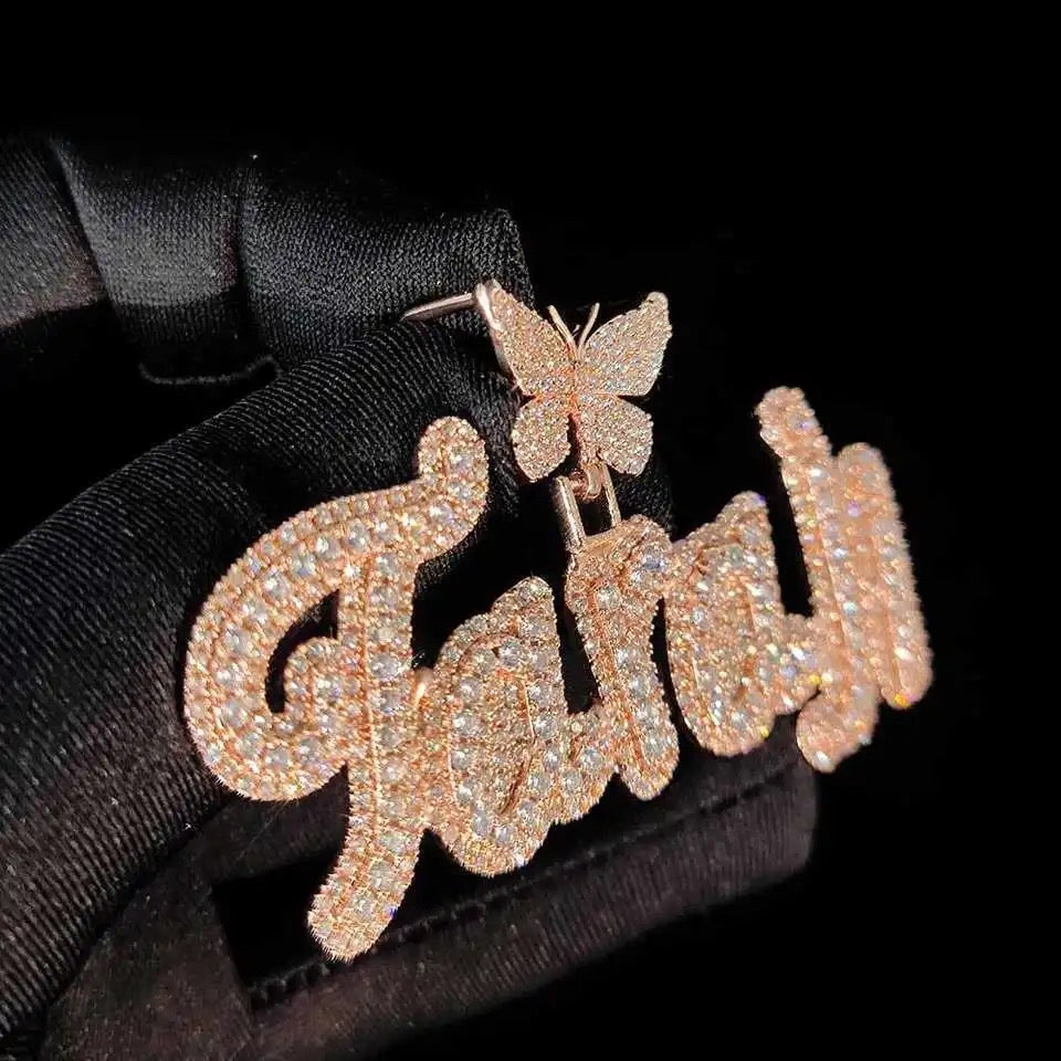 Butterfly custom pendant