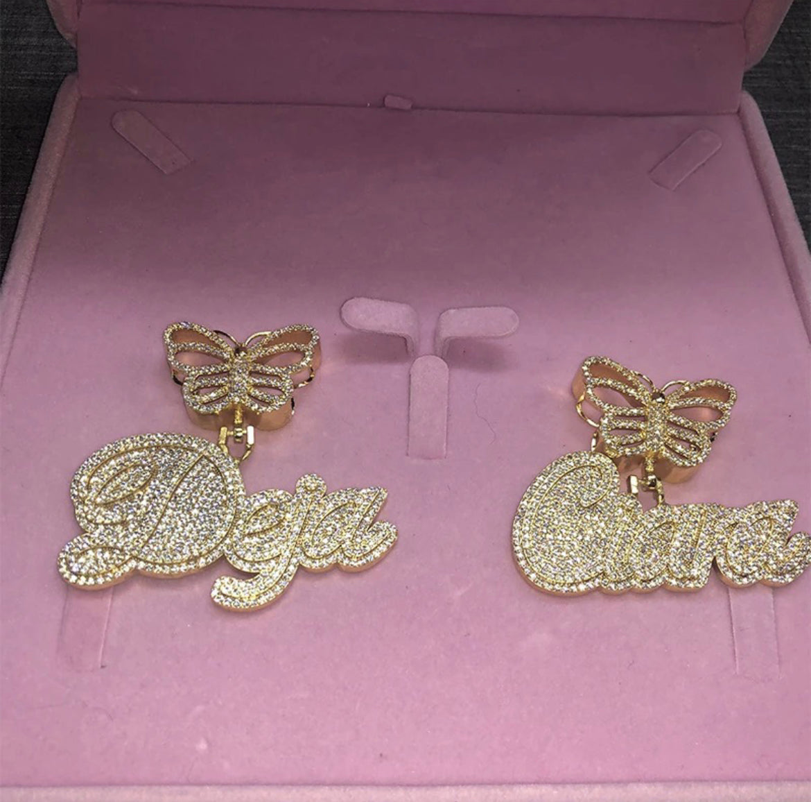 Open butterfly